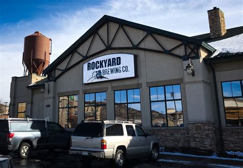 Rockyard brewery  Includes